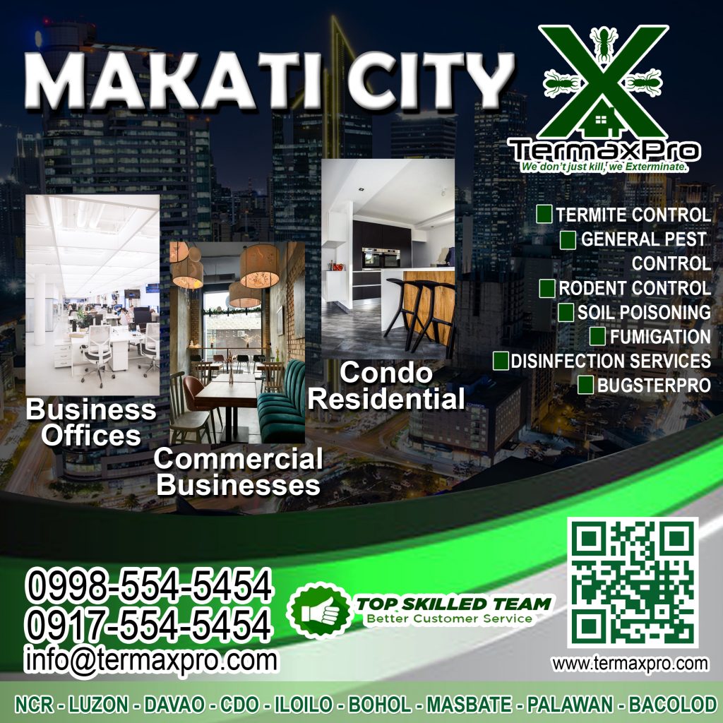Pest Control Termite Extermination Service in Makati City